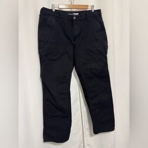 Carhartt Men's Black Double Front Cargo Pants  38X30